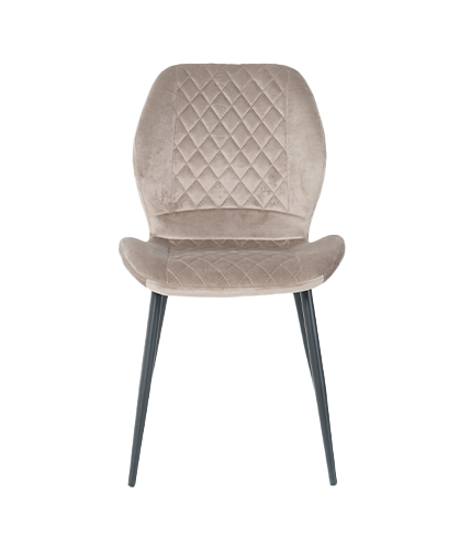 beige spisebordsstol side